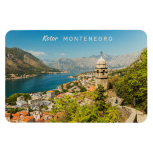 Benutzerdefinierter Text Montenegro Magnet