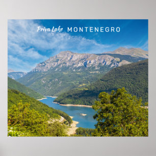 Benutzerdefinierter Text Montenegro Poster