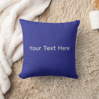 Benutzerdefinierter Text Navy Blau | Persönliche B Kissen
