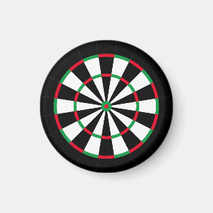 Benutzerdefinierter Text Personalisiertes Dartboar Magnet