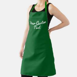 Benutzerdefinierter Text Personalisiertes Kochen B Schürze