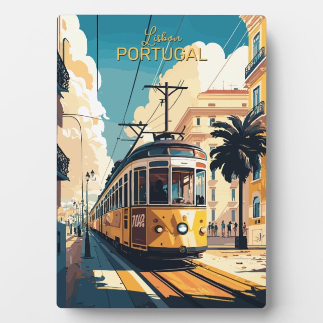 Benutzerdefinierter Text - Portugal Fotoplatte (Vorderseite)