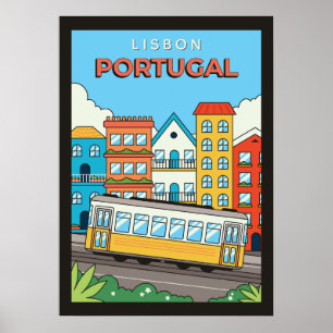 Benutzerdefinierter Text - Portugal Poster