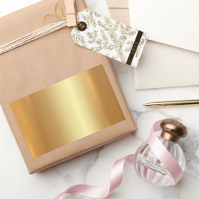 Benutzerdefinierter Text QR-Code für Blindvorlage  Rechteckiger Aufkleber (Schenken)