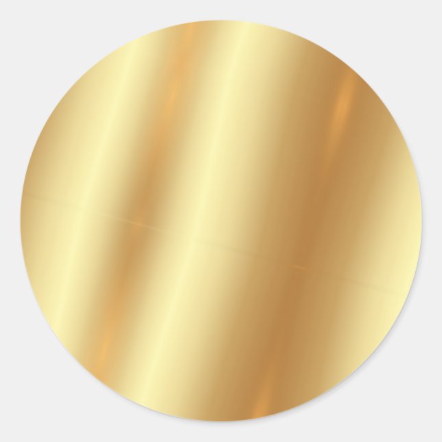 Benutzerdefinierter Text QR-Code Hochladen der Gol Runder Aufkleber (Vorderseite)