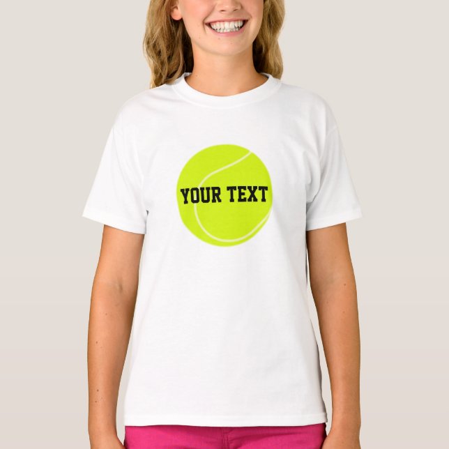 BENUTZERDEFINIERTER TEXT T-Shirt (Vorderseite)