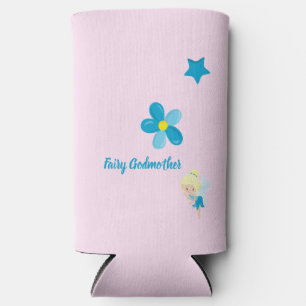 Benutzerdefinierter Text und Blume von Fairy GodMu Selters Dosenkühler