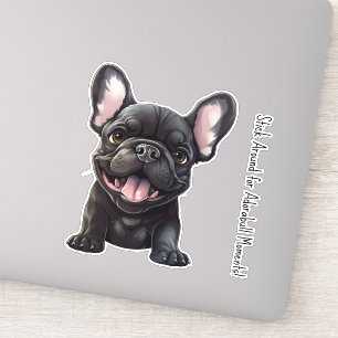 Benutzerdefinierter Text und Farbe 🐶 Franchise-We Aufkleber
