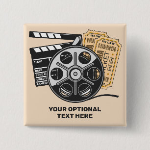 Benutzerdefinierter Text- und Farbfilm Button