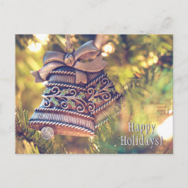 Benutzerdefinierter Text Urlaub / Weihnachtspostka Postkarte