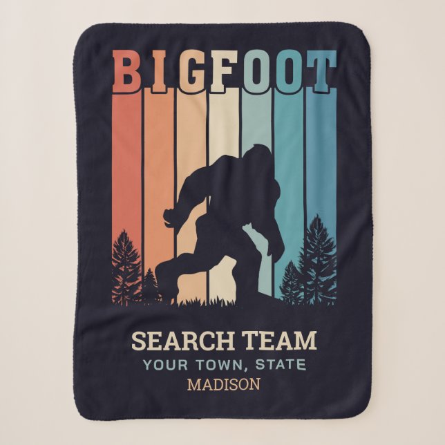 Benutzerdefinierter Textbigfoot Sherpadecke (Vorderseite)