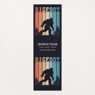 Benutzerdefinierter Textbigfoot Yogamatte