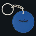 Benutzerdefinierter Textname Akryllischer Schlüsse Schlüsselanhänger<br><div class="desc">Studententextname Akryllischer Schlüsselanhänger Geliebte Schriftart Größe Tiefblaues Hintergrund Shape Circle (Single-Side) Nice Look Akryllischer Schlüsselanhänger</div>