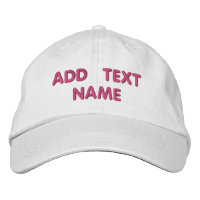 Benutzerdefinierter Textname Embroimierte Baseball