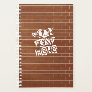 Benutzerdefinierter Textname-Planer Brillenwand Planer