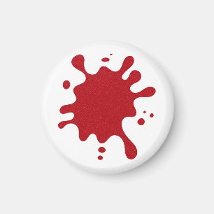 Benutzerdefinierter Tomatenroter Spritzmagnet (wei Magnet