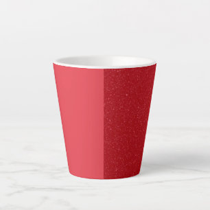 Benutzerdefinierter Tomato Red Duo Latte-Mug Milchtasse