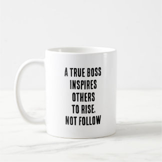 Benutzerdefinierter True Boss Kaffeetasse