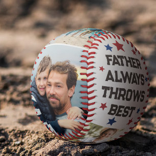 Benutzerdefinierter Vater wirft beste 4 Fotos zum  Baseball