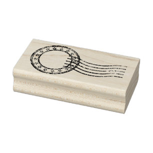 Benutzerdefinierter Vintage-Poststempel Gummistempel