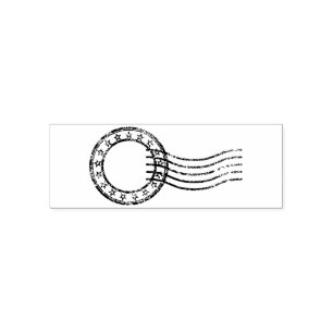 Benutzerdefinierter Vintage-Poststempel Permastempel