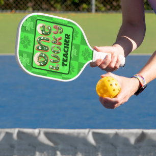 Benutzerdefinierter Vintage St. Patrick's Day Ein  Pickleball Schläger