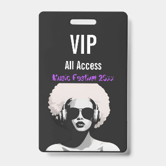 Benutzerdefinierter VIP-All-Access-Pass-Festival-A Ausweis
