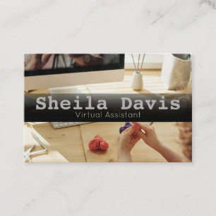 Benutzerdefinierter virtueller Assistent Visitenkarte