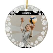 Benutzerdefinierter Volleyball-Bild-Name-Jahr