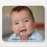 Benutzerdefinierter Volltext des Fotos | INDIVIDUE Mousepad<br><div class="desc">Benutzerdefiniertes vollständiges Foto | Individuelle Name Minimalistisch Mouse Pad. Alle Fotos und Texte sind so vorbereitet,  dass Sie mit Ihren eigenen Daten schnell und einfach personalisieren können. Für viele andere Designs besuchen Sie bitte die Sammlung von Geschäften: https://www.zazzle.com/collections/119376792509928647</div>