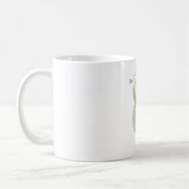 Benutzerdefinierter Wasserfarben-Blumen-Klassikerm Kaffeetasse