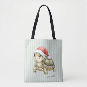 Benutzerdefinierter Wasserfarben-Weihnachts-Schild Tasche