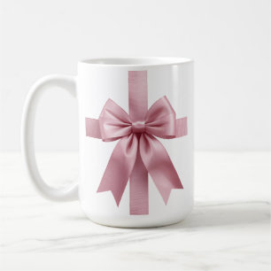Benutzerdefinierter Weihnachts-Fotomug mit rosa Sc Kaffeetasse