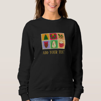 Benutzerdefinierter Weihnachtsmarken-Pullover Sweatshirt