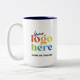 Benutzerdefinierter Werbe-Logo-Mug Zweifarbige Tasse