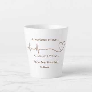 Benutzerdefinierter 'Zum Herzschlag-Latte-Mug befö Milchtasse
