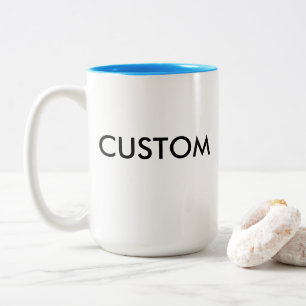 Benutzerdefinierter Zweifarben-Mug Blank - groß, H Zweifarbige Tasse