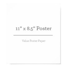 Benutzerdefiniertes 11 x 85-Poster