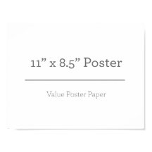 Benutzerdefiniertes 11 x 85-Poster