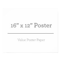 Benutzerdefiniertes 16 x 12 Poster