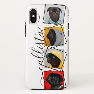 Benutzerdefiniertes 4-Foto Handgeschriebenes Monog Case-Mate iPhone Hülle