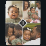 Benutzerdefiniertes 4-Fotolage-Monogramm iPad Hülle<br><div class="desc">Ein besonderes personalisiertes Geschenk mit 4 individuellen Fotos und Monogramm Initial. Verwenden Sie die Entwurfswerkzeuge, um zusätzlichen Text in beliebig vielen Schriftart und Farben hinzuzufügen. Laden Sie mehr Fotos hoch, bearbeiten Sie die Hintergrundfarbe oder wählen Sie aus allen Gehäusetypen für Ihr Gerät. Foto Hüllen machen ein einzigartiges Geschenk zum Muttertag,...</div>