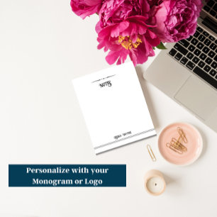 Benutzerdefiniertes 5.5x6 Notepad, Personalisierte Notizblock