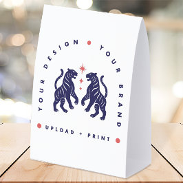 Benutzerdefiniertes 5x7-Tischschild | Ihr Design-U Tischaufsteller