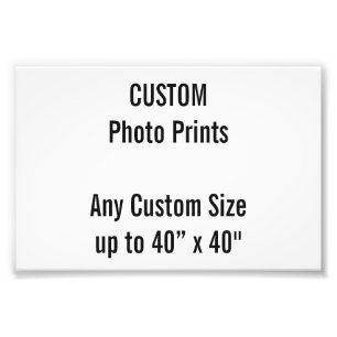 Benutzerdefiniertes 6" x 4" Foto Drucke US-Frame-G