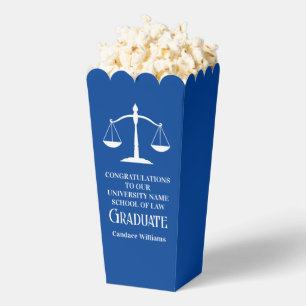 Benutzerdefiniertes Abschlussfeier-Popcorn von Blu Geschenkschachtel