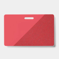 Benutzerdefiniertes Abzeichen für Red Diagonal Tex