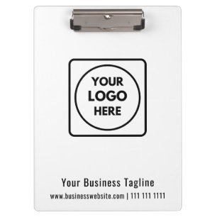 Benutzerdefiniertes Acryl-Firmenlogo QR-Clipboard Klemmbrett