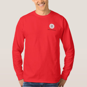 Benutzerdefiniertes Add-Upload-Logo hier Mens Tren T-Shirt