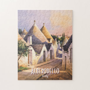 Benutzerdefiniertes Alberobello Trulli Haus Aquare